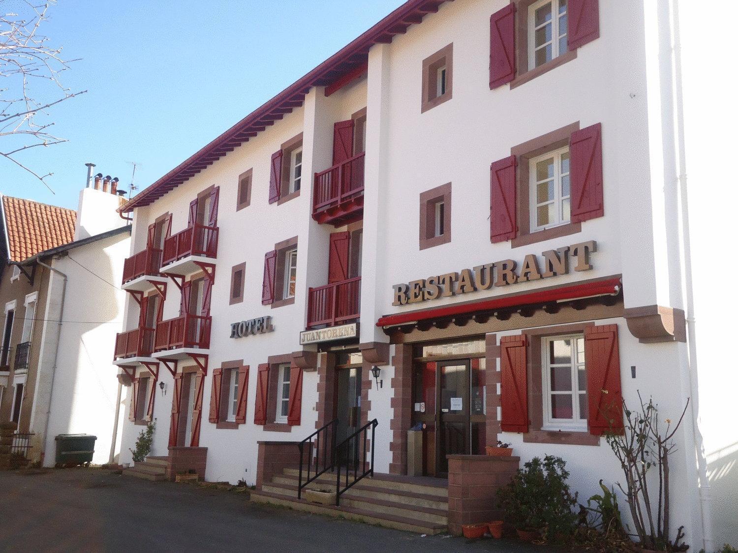 Hotel Juantorena Saint-Etienne-de-Baigorry Eksteriør bilde